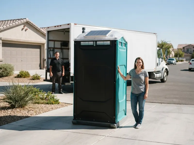 Solar-Powered Restroom Units in Las Vegas, NV
