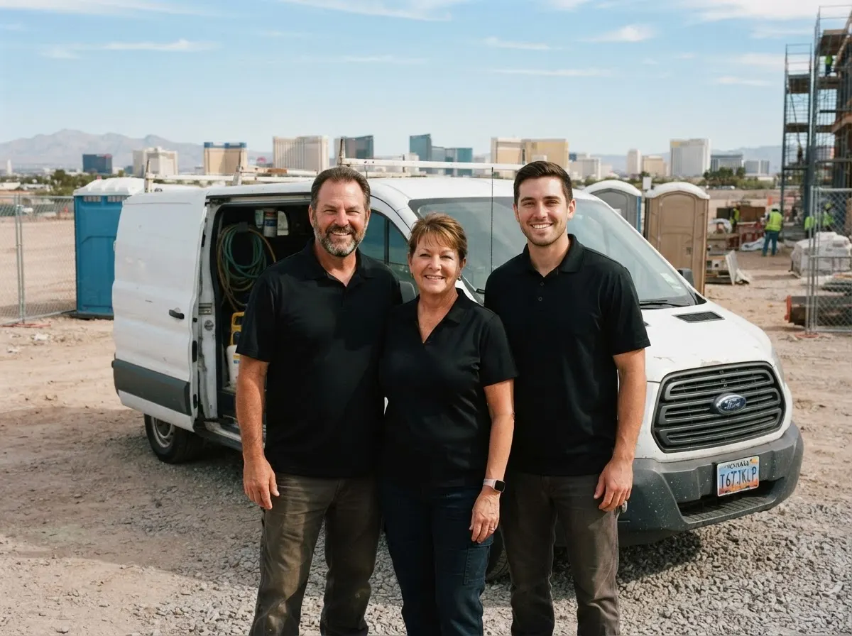 Coyote Creek Portable Toilets portable toilet rentals team in Las Vegas, NV